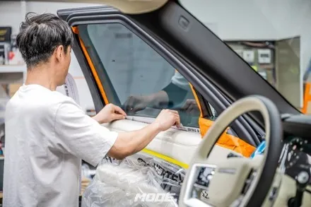 레인지로버 P530 신차패키지 글라스틴트 썬팅으로 완벽하게! 분당 모드개러지 / 성남 분당, 서현, 판교,