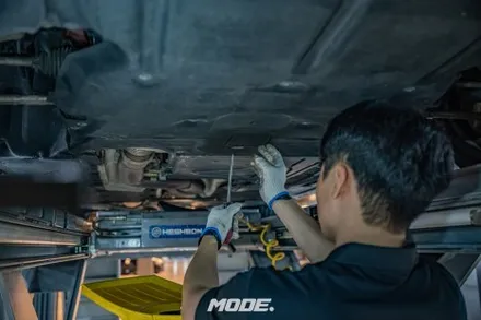 BMW 430i 컨버터블 메인터넌스 휠 얼라인먼트 작업기! 분당 모드개러지 / 성남 분당, 서현, 판교,