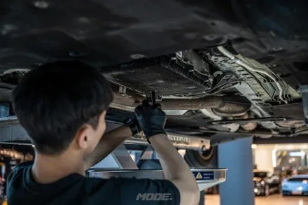 분당 미션 오일 디퍼런셜 오일 교환 BMW 430i 컨버터블 / 성남시 분당구 서현동