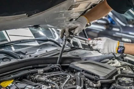 분당 엔진오일 BMW 420i 쿠페 주말 정비는 모드개러지 / 성남시 분당구 서현동
