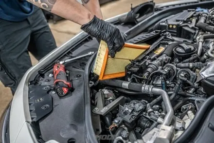 분당 엔진오일 교환 벤츠 AMG S63 쿠페 메인터넌스 / 성남시 분당구 서현동