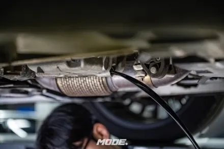 분당 엔진오일 교환 / 벤츠 GLA 45 AMG / 모드개러지 / 성남 분당, 서현, 판교,