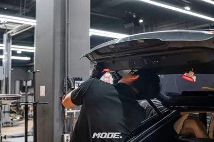 포르쉐 파나메라4 전체랩핑 작업기! 내가 알던 차가 아닌데?! 분당 모드개러지 / 성남 분당, 서현, 판교,