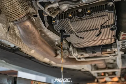 벤츠 S500 미션오일 교환! 더욱 부드러운 승차감을 위해 분당 모드개러지