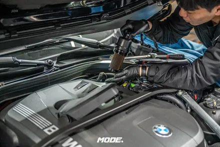 분당 엔진 오일 디퍼런셜 오일 교환 BMW 750e 메인터넌스 / 성남 분당, 서현, 판교,