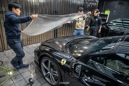분당 PPF 페라리 296 GTS 스크래치? 처음부터 막는 게 답입니다 / 성남시 분당구 서현동