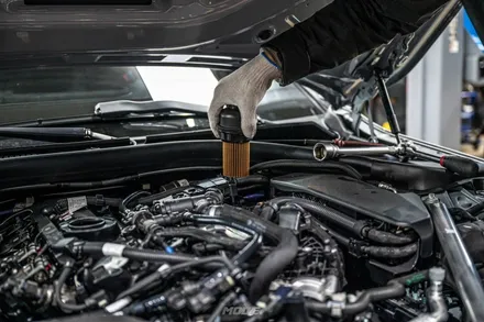 분당 디퍼런셜 오일 교환 BMW 420i 쿠페 관리의 중요성 / 성남시 분당구 서현동