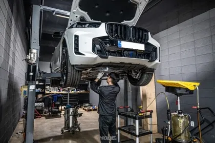 분당 디퍼런셜 오일 교환 BMW X5 라베놀 TC 오일 / 성남시 분당구 서현동