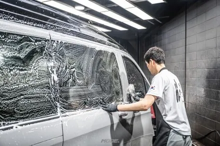 분당 디테일링 세차 벤츠 V300d 손세차 명소 / 성남시 분당구 서현동