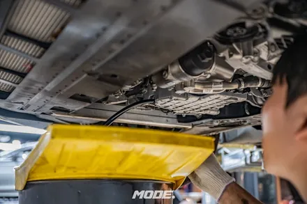 벤츠 AMG A45 엔진오일 교환 작업기! 고성능 차량에는 모튤 엔진오일!! 분당 모드개러지 / 성남 분당, 서현, 판교,
