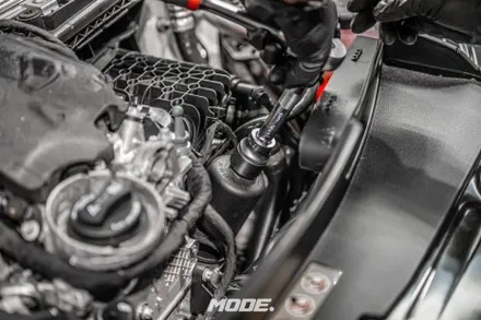 벤츠 AMG GT 43 엔진오일 교환 휠 얼라인먼트 빠르고 정확하게! 분당 모드개러지 / 성남 분당, 서현, 판교,