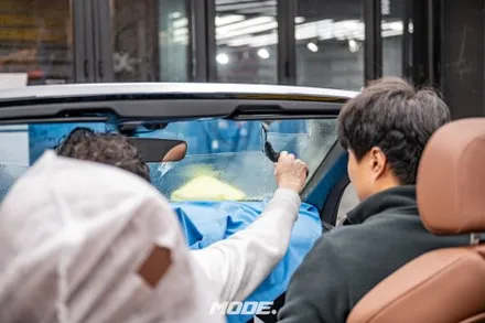 아우디 A5 카브리올레 신차패키지 글라스틴트 썬팅  분당 모드개러지 / 광명, 안양, 시흥