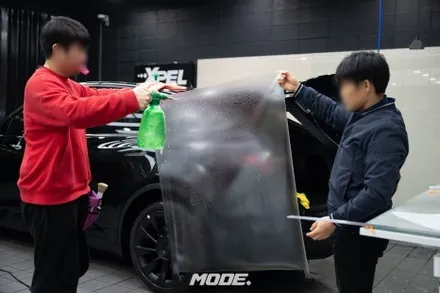 테슬라 모델 Y 전체 PPF 작업으로 도장면 완벽하게 보호하기! 분당 모드개러지 / 성남 분당, 서현, 판교,