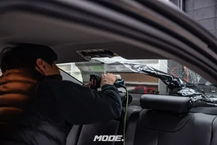분당 썬팅 제거 재시공 BMW 320d 글라스틴트 썬팅 / 성남 분당, 서현, 판교,