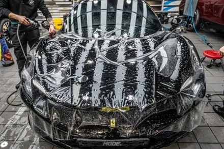 분당 PPF 페라리 296 GTS 스크래치? 처음부터 막는 게 답입니다 / 성남시 분당구 서현동