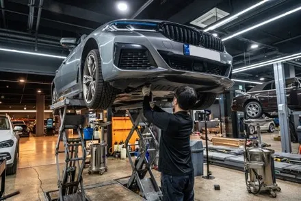 분당 미션 오일 교환 BMW M550i 차를 유지시키는 힘 / 성남시 분당구 서현동