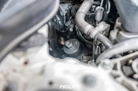 분당 엔진오일 교환 / 벤츠 GLA 45 AMG / 모드개러지 / 성남 분당, 서현, 판교,