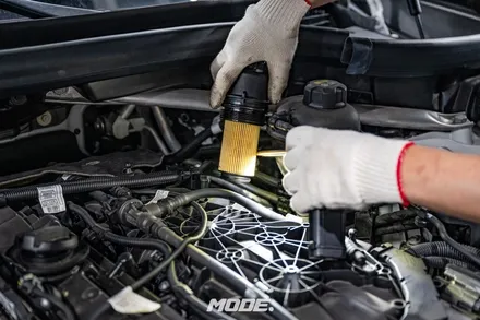 분당 엔진오일 교환 / BMW X6 / 모빌1 0W-40 / 모드개러지 / 성남 분당, 서현, 판교,