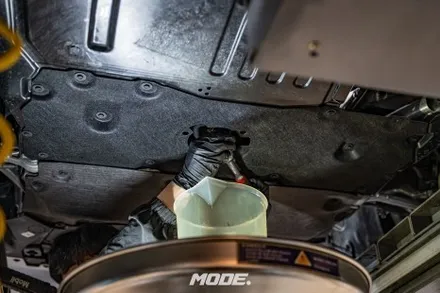 BMW M340i 메인터넌스! 디퍼런셜 오일 교환의 중요성! 분당 모드개러지 / 성남 분당, 서현, 판교,