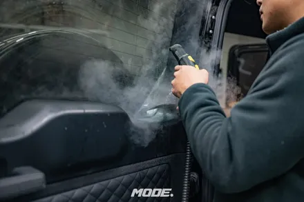 벤츠 AMG G63 썬팅 제거 및 재 시공 지바겐 버텍스 필름으로 완벽한 틴팅 분당 모드개러지 / 성남 분당, 서현, 판교,