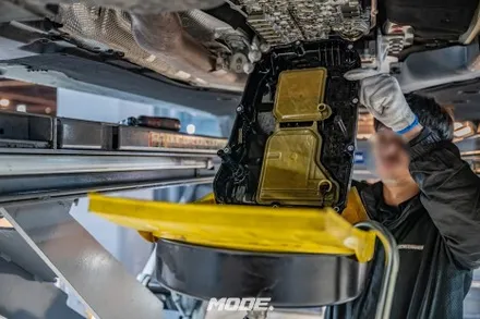 벤츠 S500 미션오일 교환! 더욱 부드러운 승차감을 위해 분당 모드개러지