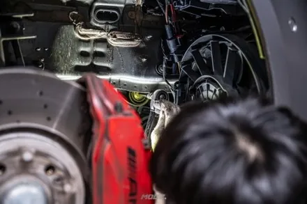 분당 겉벨트 텐셔너 교환 벤츠 AMG CLA 45S / 성남시 분당구 서현동