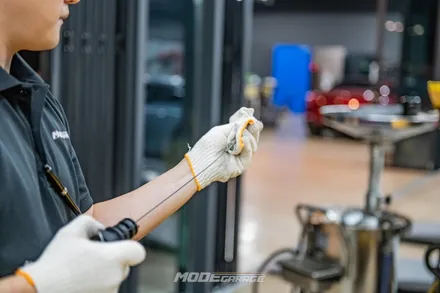 분당 엔진오일 교환 & 배터리 교환 / 람보르기니 아벤타도르 / 모드개러지 성남 분당점 / 성남 분당, 서현, 판교,