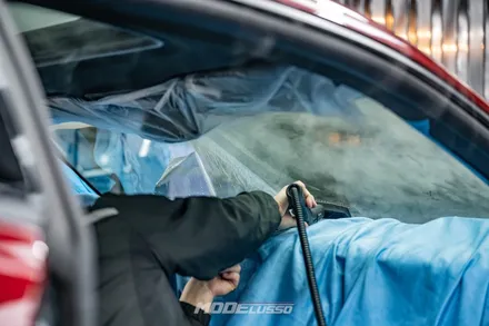 쉐보레 카마로 ZL1 썬팅 재시공 & 디테일링 세차 / 분당 모드개러지 / 성남 분당, 서현, 판교,