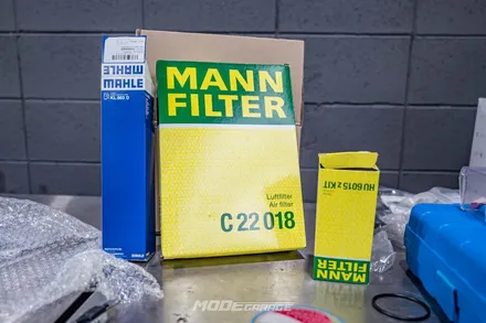 BMW 미니 컨트리맨 쿠퍼 D 연료필터 & 엔진오일 교환 / 분당 모드개러지 / 성남 분당, 서현, 판교,