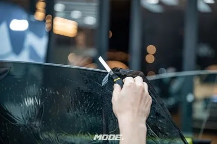 테슬라 모델 S 플래드 썬팅, 헤드라이트 PPF 한번에 해결하기 / 성남 분당, 서현, 판교,