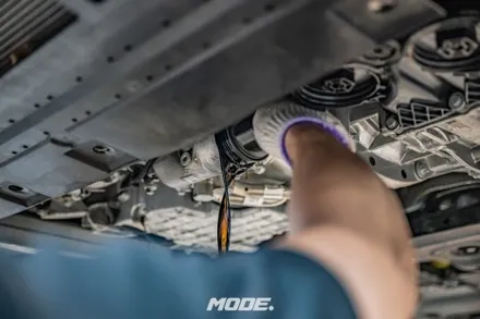 벤츠 AMG A45 엔진오일 교환 작업기! 고성능 차량에는 모튤 엔진오일!! 분당 모드개러지 / 성남 분당, 서현, 판교,