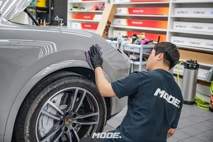 포르쉐 카이엔 터보 3M 전체랩핑 작업기! 카이엔 감쪽같이 변신시키기 분당 모드개러지 / 성남 분당, 서현, 판교,