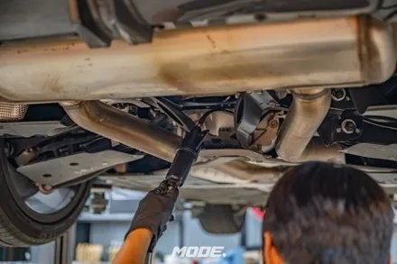 BMW Z4 디퍼런셜 오일 교환 작업기! 휠 얼라인먼트 까지!! 분당 모드개러지 / 성남 분당, 서현, 판교,