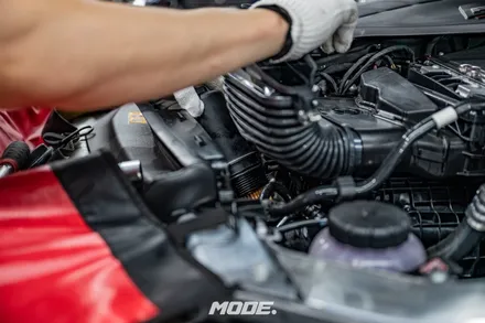 벤츠 AMG E53 미션오일 교환 작업과정! 메인터넌스의 정석 분당 모드개러지 / 성남 분당, 서현, 판교,