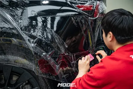 테슬라 모델 Y 전체 PPF 작업으로 도장면 완벽하게 보호하기! 분당 모드개러지 / 성남 분당, 서현, 판교,