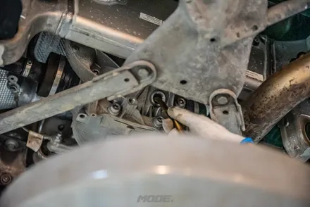 분당 디퍼런셜 오일 교환 BMW 530e / 성남시 분당구 서현동