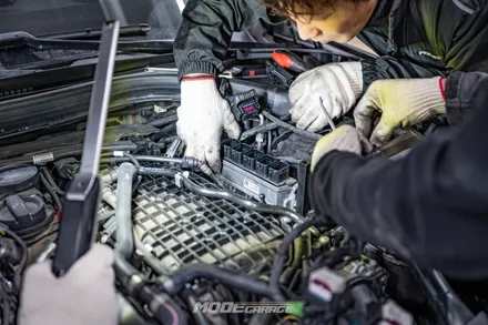 BMW 740Li 냉각수보조탱크 & 호스 교체 / 분당 모드개러지 / 성남 분당, 서현, 판교,