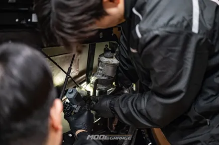 레인지로버 SV 도어모터 교체 & 케미컬류 메인터넌스 / 분당 모드개러지 / 성남 분당, 서현, 판교,