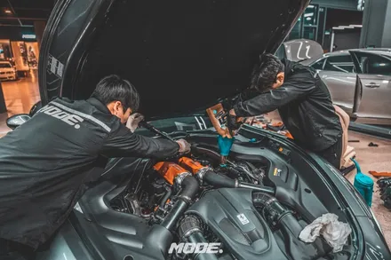 분당 엔진오일 교환 / 페라리 로마 / 모드개러지 / 성남 분당, 서현, 판교,