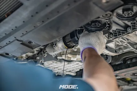 벤츠 AMG A45 엔진오일 교환 작업기! 고성능 차량에는 모튤 엔진오일!! 분당 모드개러지 / 성남 분당, 서현, 판교,