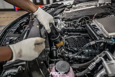 벤츠 AMG GT 43 엔진오일 교환 휠 얼라인먼트 빠르고 정확하게! 분당 모드개러지 / 성남 분당, 서현, 판교,