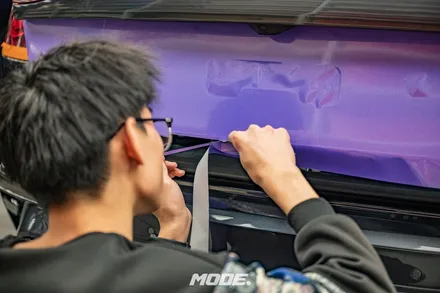 기아 K3 GT 부분 랩핑 작업과정! 분당 모드개러지 / 성남 분당, 서현, 판교,