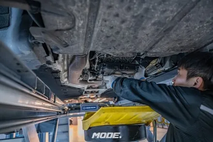 벤츠 S500 미션오일 교환! 더욱 부드러운 승차감을 위해 분당 모드개러지