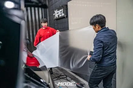 테슬라 모델 Y 전체 PPF 작업으로 도장면 완벽하게 보호하기! 분당 모드개러지 / 성남 분당, 서현, 판교,