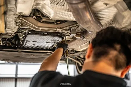 분당 엔진 오일 교환 BMW 428i 컨버터블 / 성남시 분당구 서현동