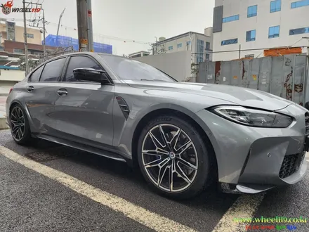 BMW G80 M3 순정 휠 색상 변경 블랙유광 휠도색 휠복원 부천 / 부천, 광명