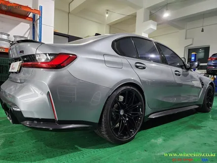 BMW G80 M3 순정 휠 색상 변경 블랙유광 휠도색 휠복원 부천 / 부천, 광명