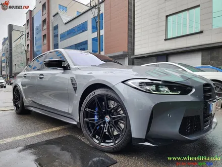 BMW G80 M3 순정 휠 색상 변경 블랙유광 휠도색 휠복원 부천 / 부천, 광명
