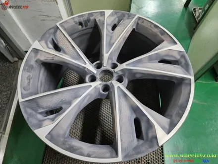 휠도색 아우디 rs7 다이아 커팅 휠복원 과정(휠수리) / 아우디 / RS7 / 부천, 광명