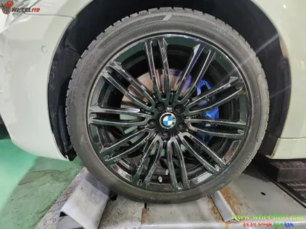 bmw 540i xDrive 블랙 휠도색 (분체도장) / BMW / 5시리즈 / 부천, 광명